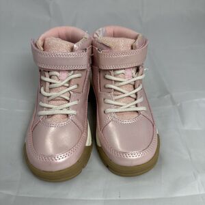 Toddler Girls OshKosh B'Gosh Neil-G Metallic Pink Fashion Boots Size 10